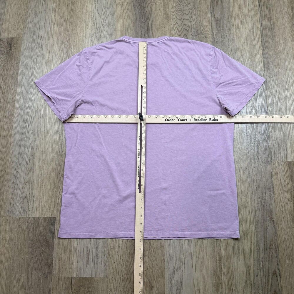 Marine Layer Shirt Mens XL Purple Solid Crewneck Tee T-Shirt Modal Cotton Casual - Picture 7 of 10
